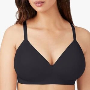 Wacoal Ultimate Side Smoother Wire Free Bra Sz 38DD Black